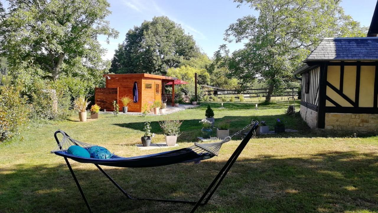 Le Cottage Du Coudray, Gite Avec Chalet Sauna La Fresnaie-Fayel ภายนอก รูปภาพ